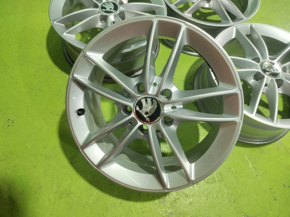16 5x112 Skoda лети джанти 5х112 шкода