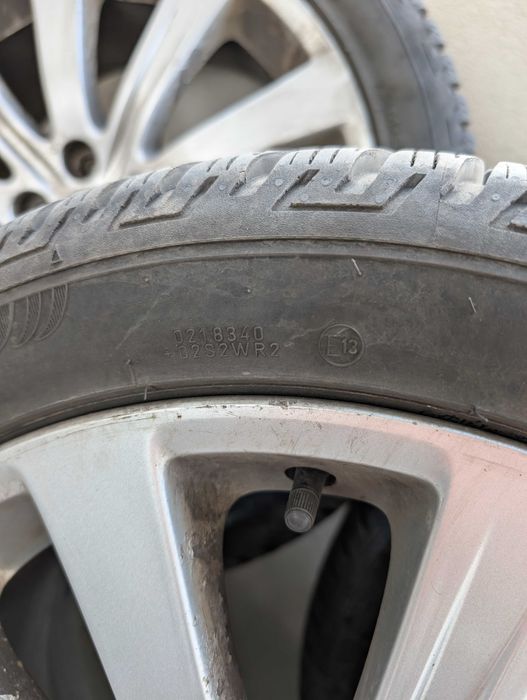 Оригинални джанти 17" за Subaru (5x100) със зимни гуми Fulda DOT 2022