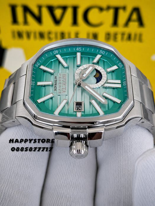 INVICTA Gravity Silver automatic 46 mm, Инвикта нов мъжки часовник