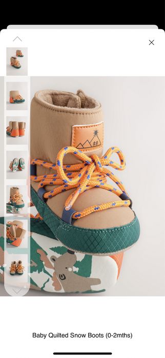 Ботинки-пинетки с NEXT