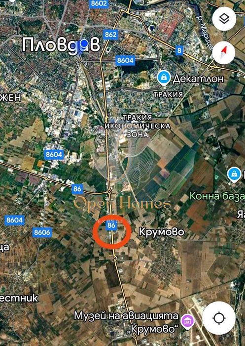 Продава се Парцел в с. Крумово, Област Пловдив - 6222 кв.м за 56 €/кв.м - Снимка #1