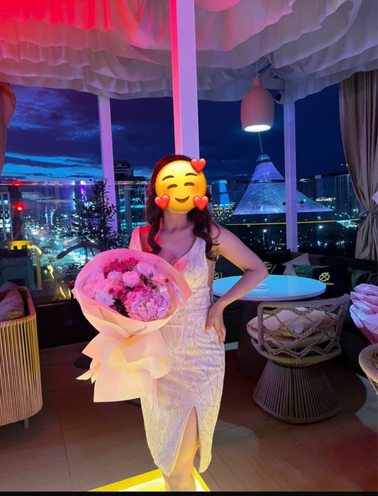 Көйлек,тек 1 ақ рет киілген, новый