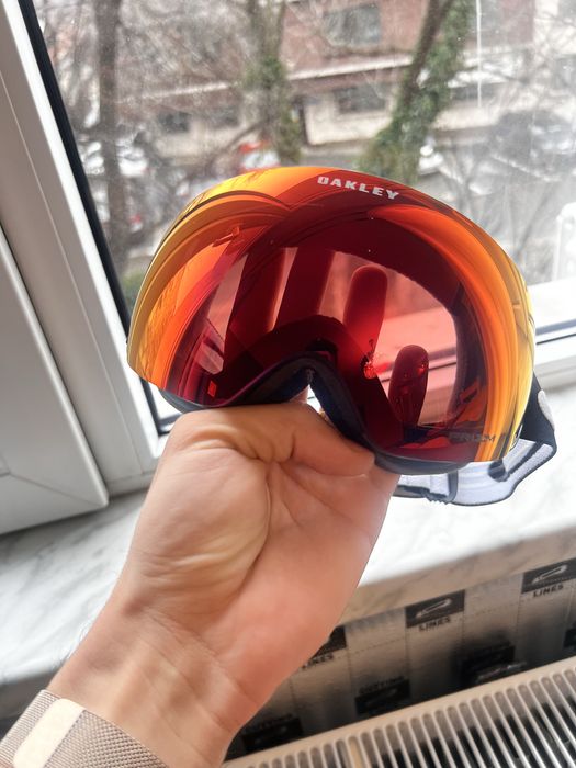 Ochelari ski/snowboard Oakley originali, cu lentilă PRIZM, mărime S.