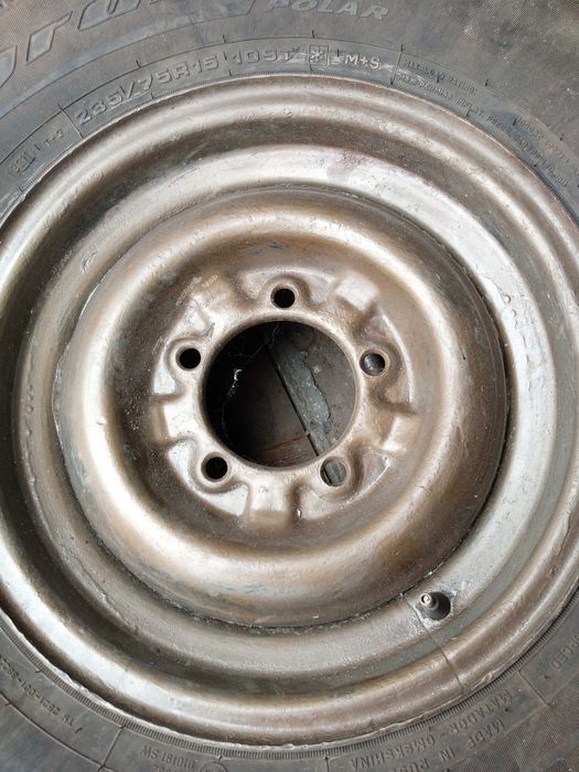 Запаска Газ-Уаз. Шиповашая