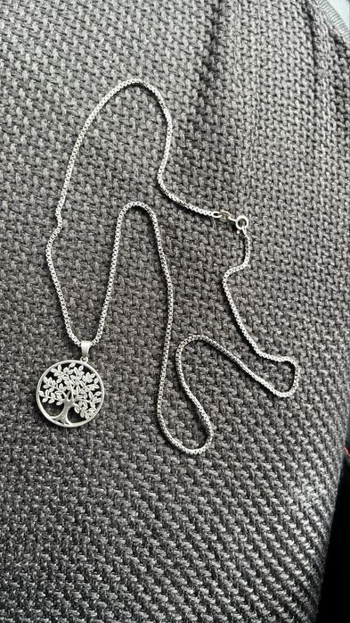 Серебро цепь кулон 925 lyaly