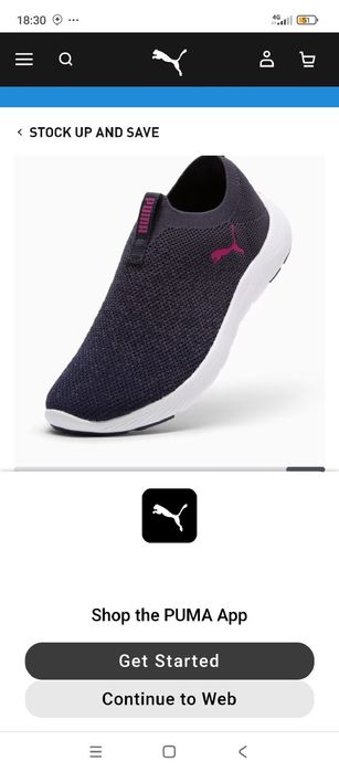 Puma Softride Remi Slip-on Knit woman's