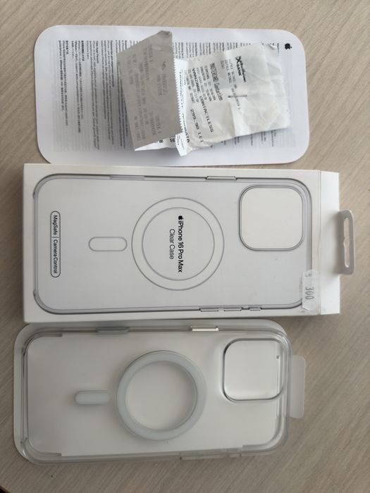 Husă Apple Clear Case | MagSafe | Camera Control iPhone 16 Pro Max