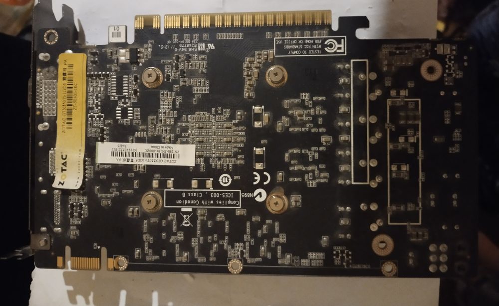 Videokarta GTX550TI srochna sotladi