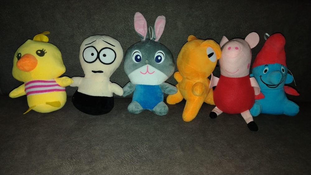 Продам новые мягкие игрушки.