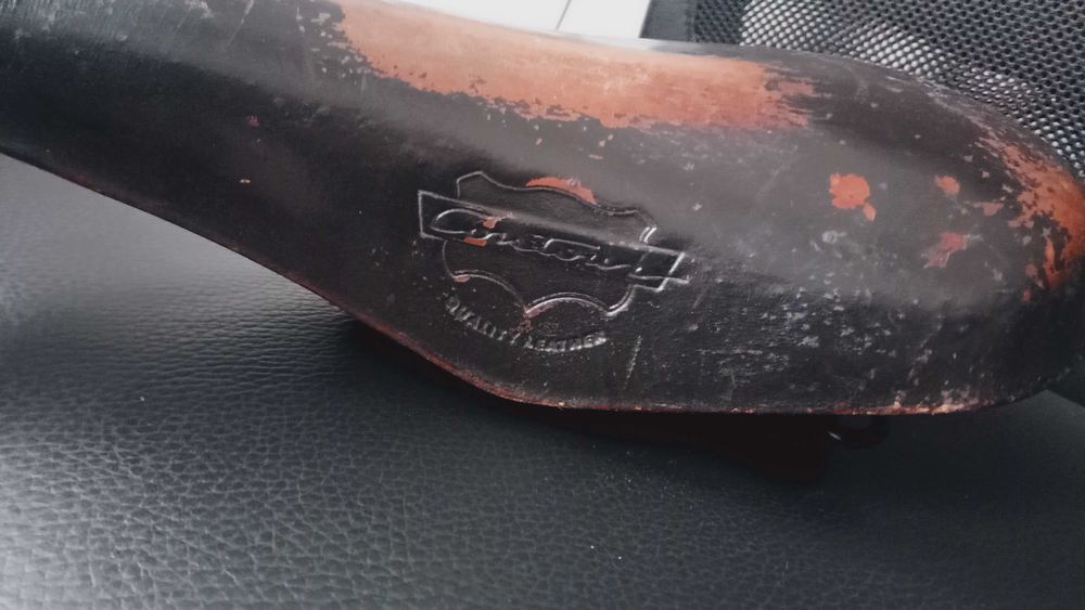 Șa bicicleta Selle Royal din piele