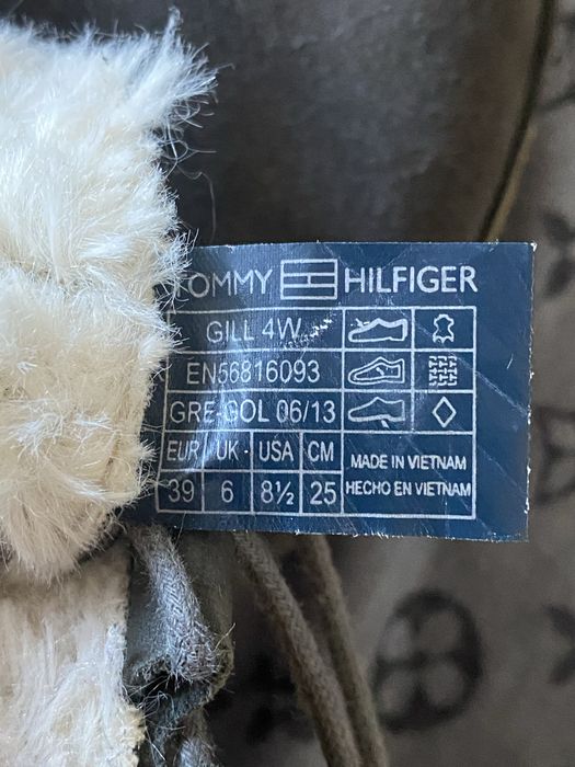Ghete Tomy Hilfiger blanite