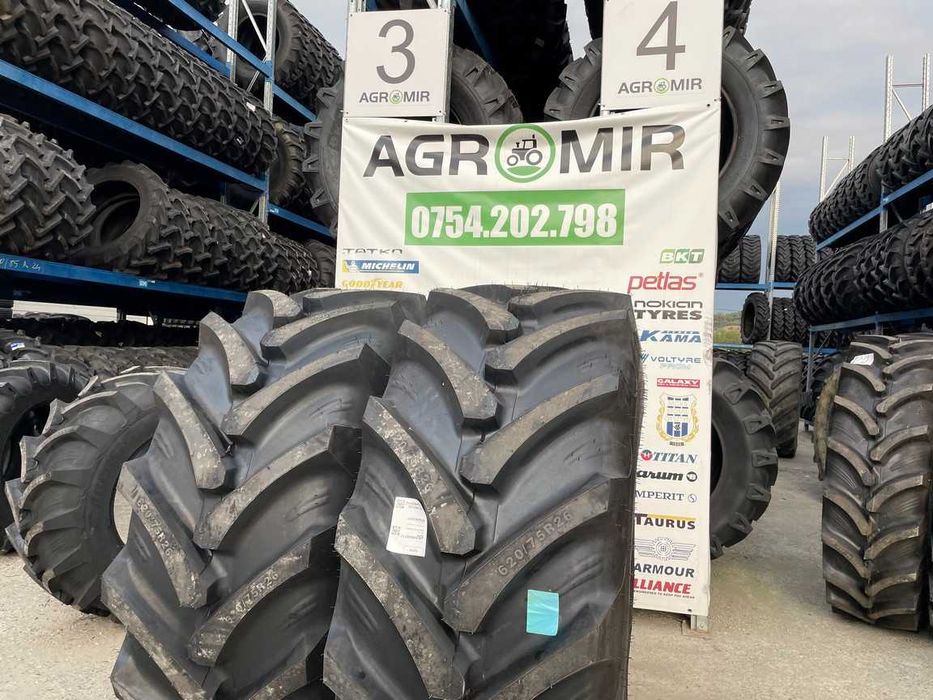 620/75R26 OZKA anvelope radiale noi pentru combina NEW HOLLAND