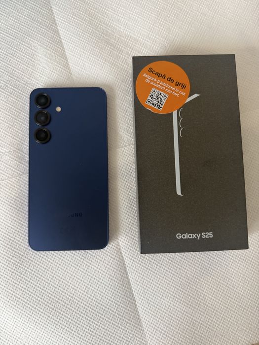 Samsung s25 navy 128 gb 100%
