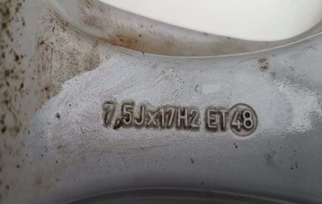 Jante aliaj 17 Inch, 5 X 112 7.5Jx17H2 ET48 Mercedes-Benz ML W164