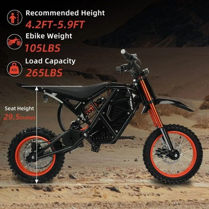 Электрический питбайк Xtion Seeker 01 - 3000W до 60 км/ч