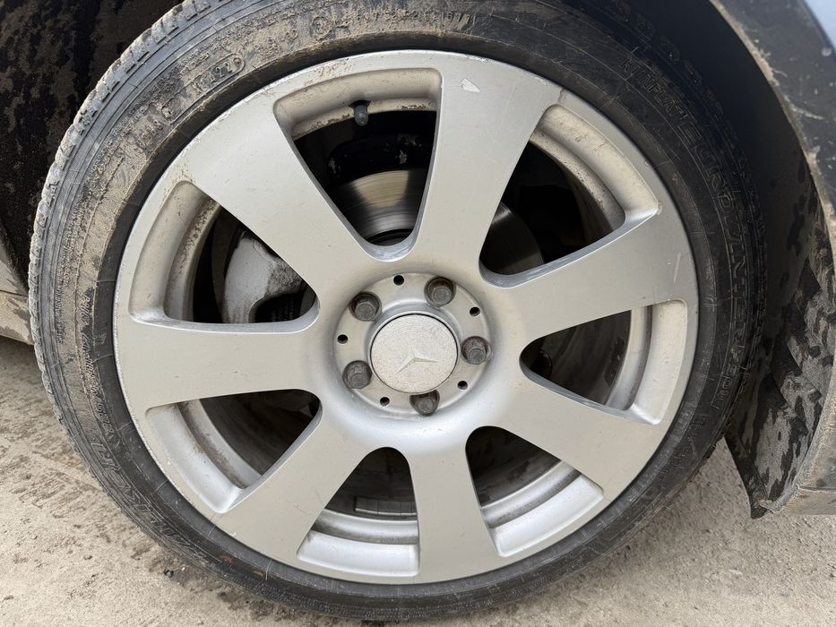 Jante Mercedes R17 cu anvelope 225/45r17 5x112
