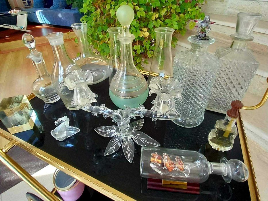 Кана, свещник, фруктиера, ваза, бутилки за декорация и подарък