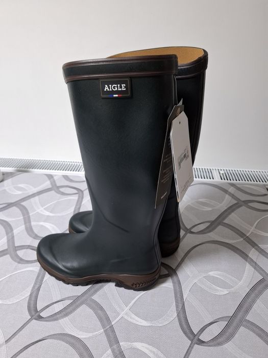 Cizme impermeabile Aigle Parcours 2 Verde Bărbați ,numărul 41,42,44,45