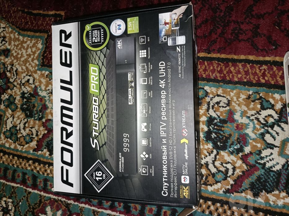 FORIMEER Streamer Pro 999 Smart TV pristavka sotiladi.
4K Ultra HD, An