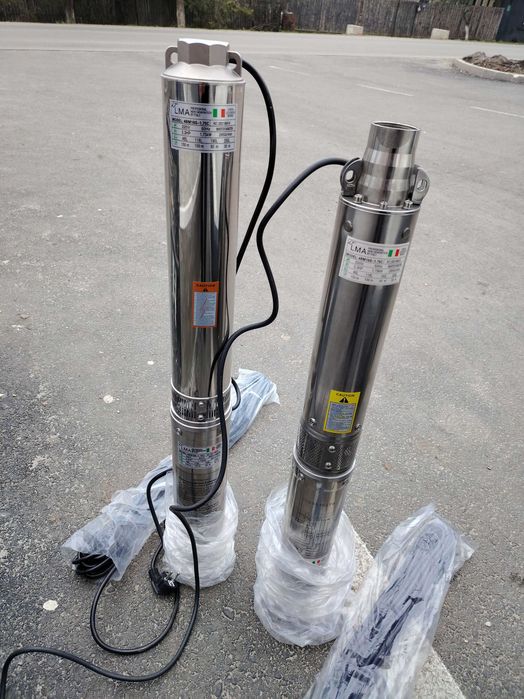 Pompa submersibila inox pe turbine anticalcar inverter