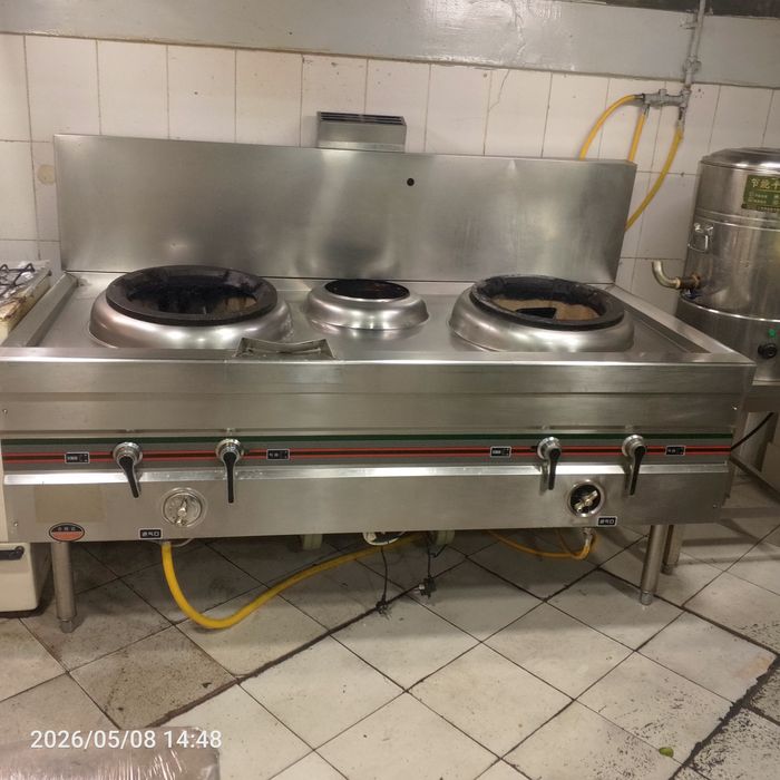 Wok газ плита нерж