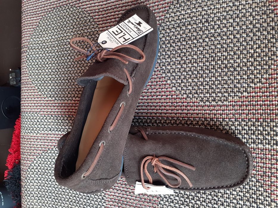 Pantofi de piele H.E. BY MANGO nr.43