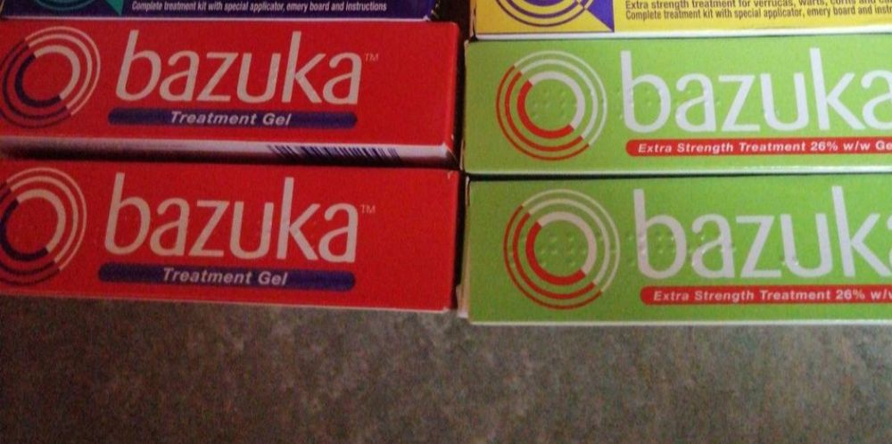 Крем BAZUKA за лице,ръце и крака за кокоши тръни, мазоли, брадавици и