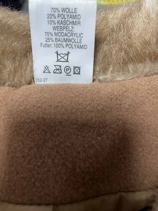 Palton din lana si casmir.    XL