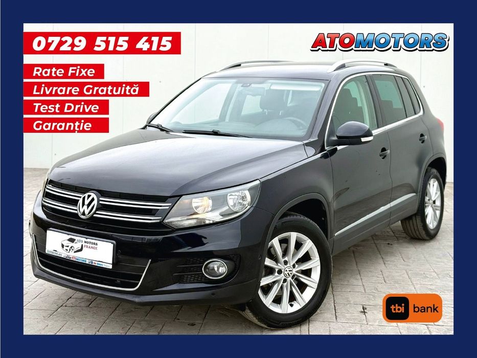 Volkswagen Tiguan 2.0tdi 140cp 4x4 Automata Garantie/Rate Fixe/Livrare an 2014