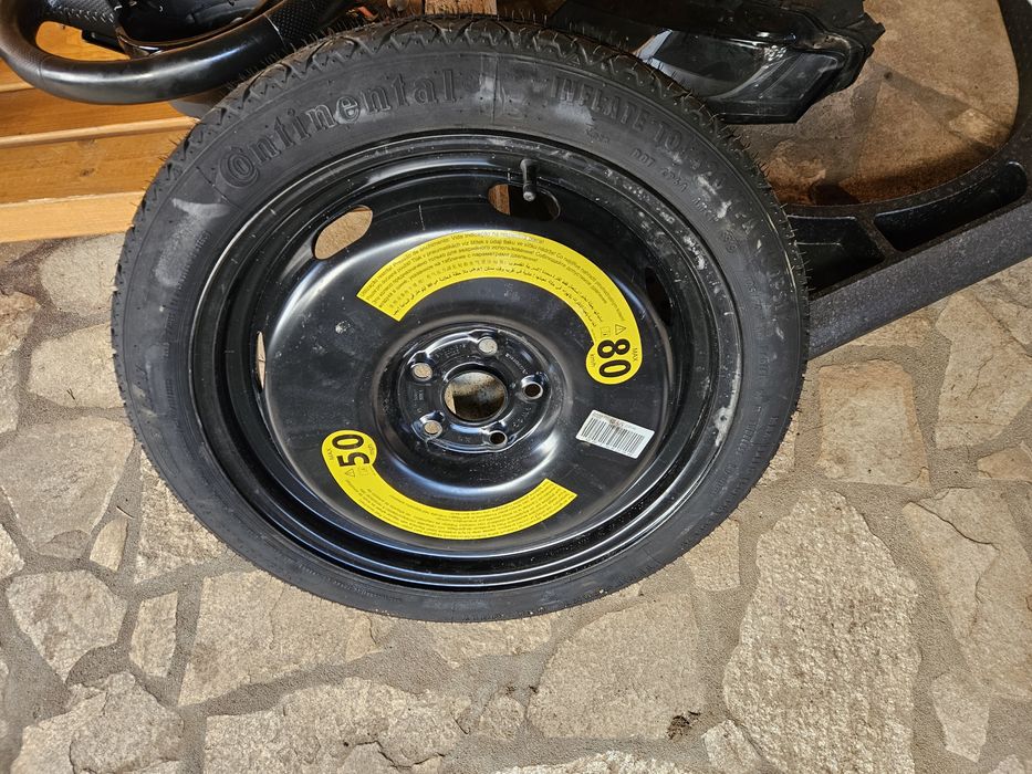 Резервна гума патерица комплект за Vw Tiguan 125 70 18