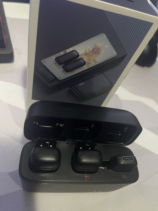 Set microfon lavaliera wireless