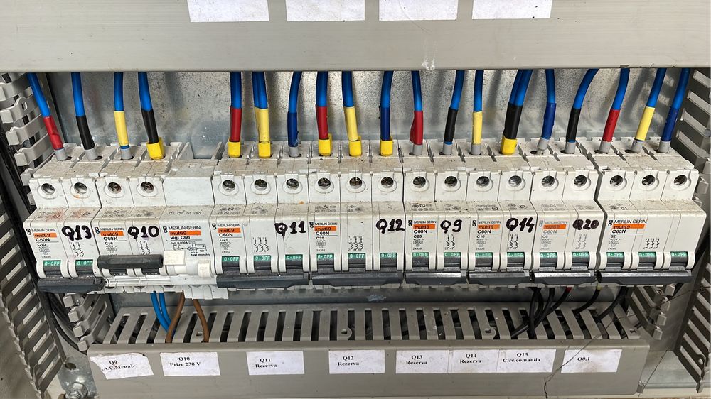 Tablou automatizare echipat