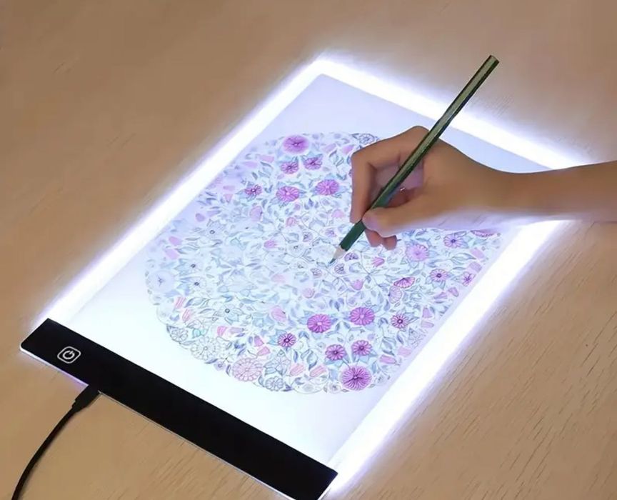 Светеща дъска за рисуване/ за нареждане на диамантен гоблен