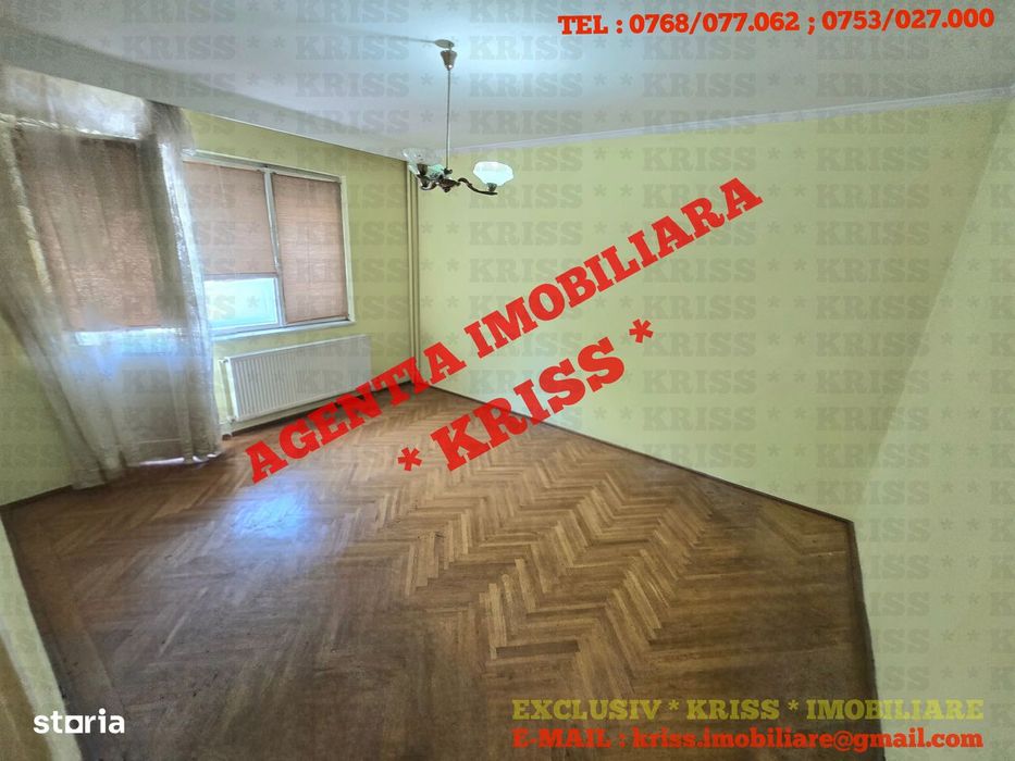 Apartament 2 Camere TRIVALE Cf. 1 Decomandat Etaj 1 Liber Boxă 56 Mp.