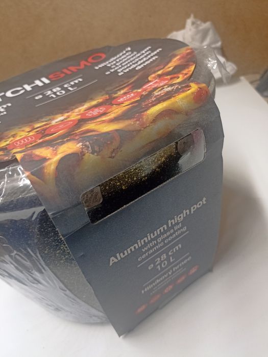 Казан на 10л с крышкой