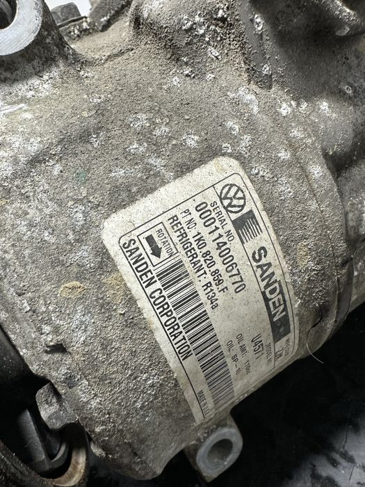 Compresor clima AC Volkswagen Vw Golf 5 1.9 2.0 TDI Passat B6 BLS BKC