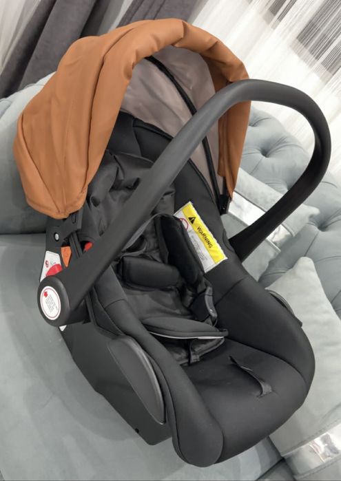 Кожена Бебешка количка 3в1