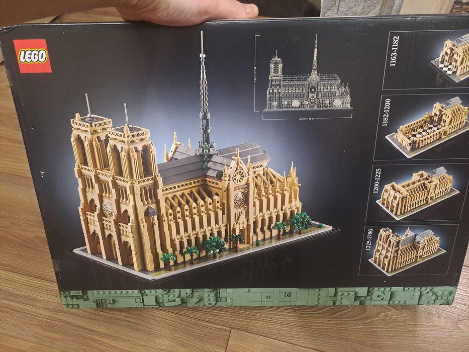 Lego лего Notre dame архитектура