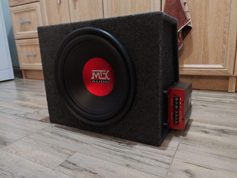 Subwoofer MTX RTE12AS + усилвател TR275