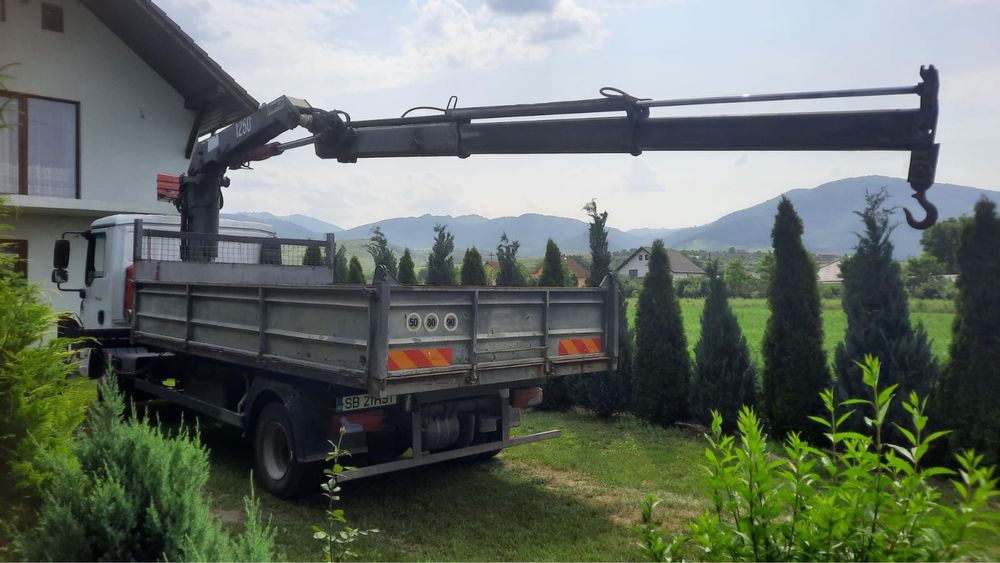Transport basculabil si macara Sibiu