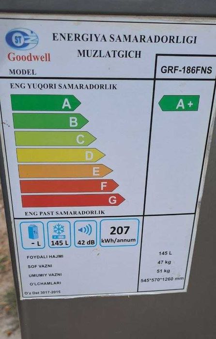 Срочно продаю Goodwell Морозильник