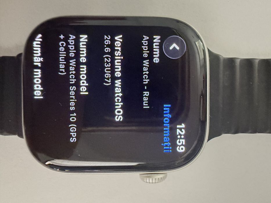 Ceas Apple Watch Series 10 (GPS + Cellular)