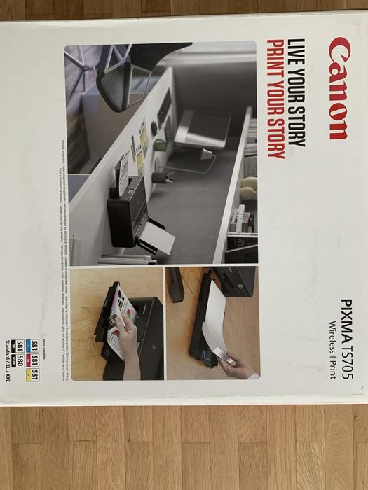 Canon PIXMA TS705 – почти нов! Мастиленоструен принтер