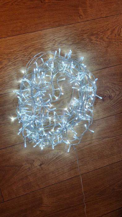 Лампички, въже, 10 метра