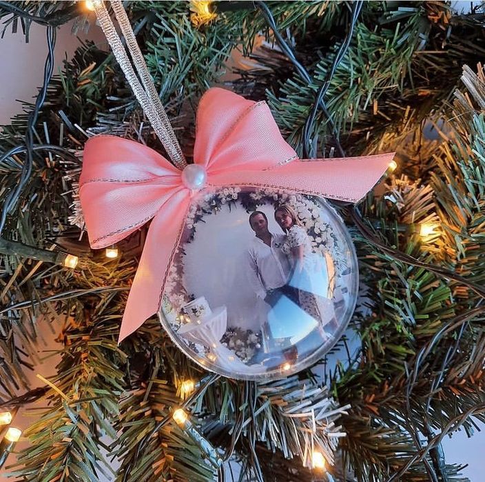 Елочные шары с фото