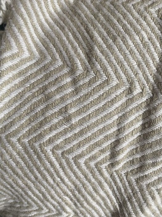 Одеяло Плед с узором «елочка» 120x140