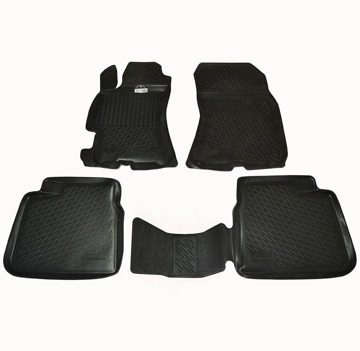 Set covorase auto din cauciuc Subaru Legacy 4 Sedan 2003-2009, presuri tip Tavita BestAutoVest, 4 buc.