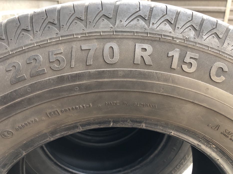 225/70/15C б/у из Германии