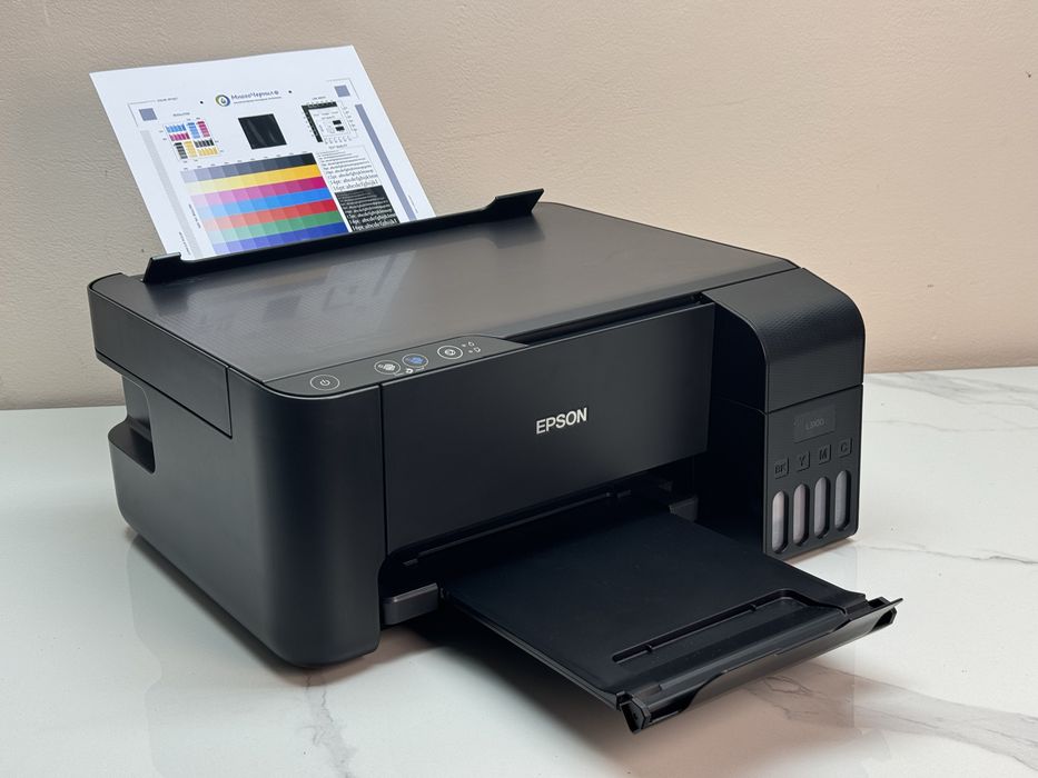 Epson l3100 3в1 цветной струйный доставка установка