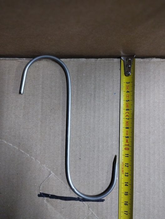 Set carlige inox pentru afumatoare